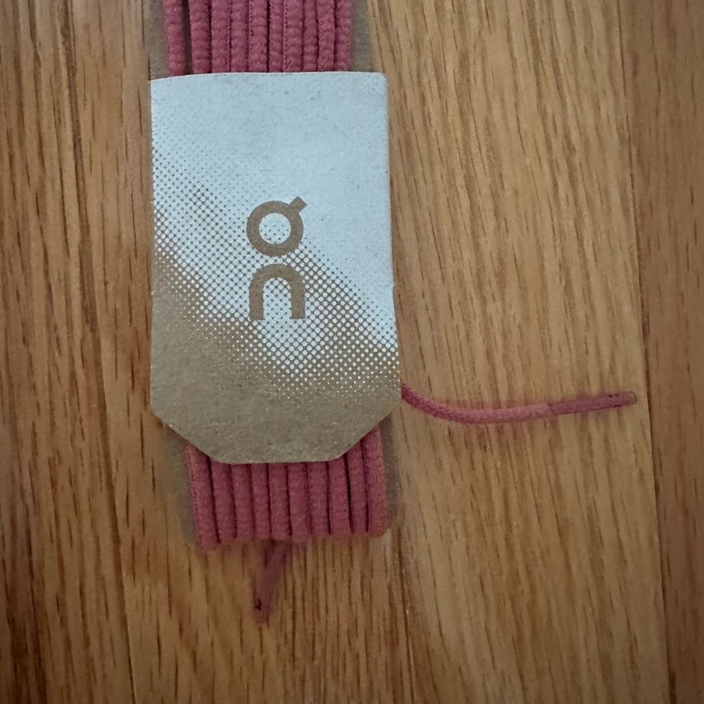 On Running Pink Shoelaces
